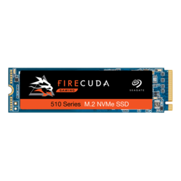 2TB FireCuda 510 2280, 3450 / 3200 MB/s, 3D TLC, PCIe 3.0 x4 NVMe, M.2 SSD