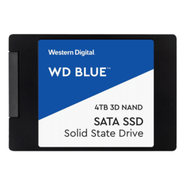4TB Blue 7mm, 560 / 530 MB/s, 3D NAND, SATA 6Gb/s, 2.5-Inch SSD