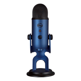 Yeti Multi-Pattern (988-000101), Professional, Condenser, USB, Midnight Blue, Microphone