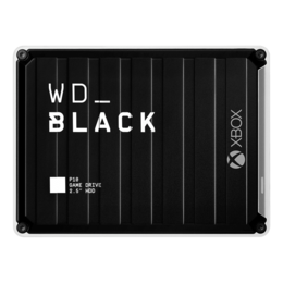 5TB BLACK P10 Game Drive, USB 3.2 Gen 1, Portable, Black/White, External Hard Drive for Xbox One™