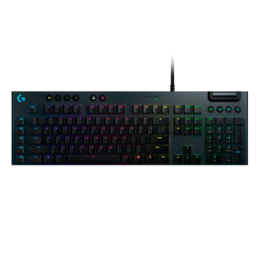 G815, RGB LED, GL Linear LP Switch, Wired USB, Black, Mechanical Gaming Keyboard