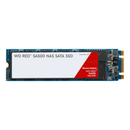 1TB Red SA500 2280, 560 / 530 MB/s, 3D NAND, SATA 6GB/s, M.2 SSD