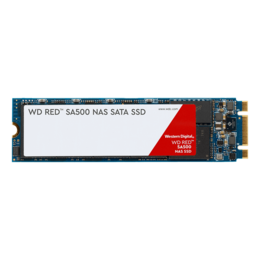 500GB Red SA500 2280, 560 / 530 MB/s, 3D NAND, SATA 6GB/s, M.2 SSD