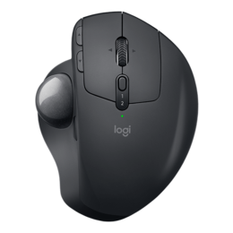 MX ERGO PLUS, Wireless 2.4, Black, Trackball Mouse