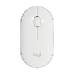 Pebble M350, 1000 dpi, Wireless 2.4, White, Optical Mouse