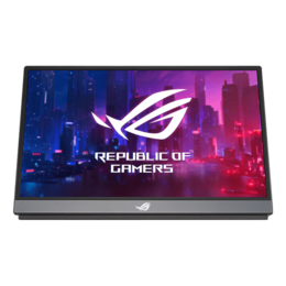 ROG Strix XG17AHPE 17.3&quot;, FHD 1920 x 1080, IPS LED, 3ms, 240Hz, Adaptive-Sync, Black/Grey, Portable USB Type-C LCD Monitor