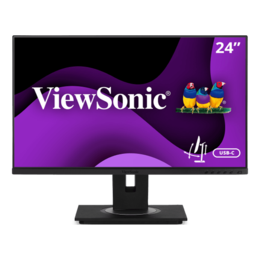 VG2456 24&quot;, Full HD 1920 x 1080 IPS LED, 5ms, 60Hz, Black/Silver, LCD Monitor