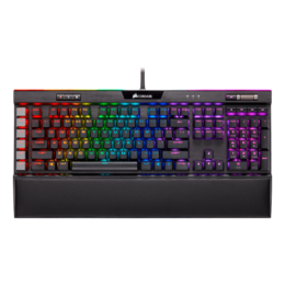 K95 RGB PLATINUM XT, RGB LED, Cherry MX SPEED, Wired USB, Black, Mechanical Gaming Keyboard