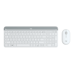 MK470 Slim, 1000 dpi, Wireless 2.4, White, Keyboard & Mouse