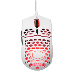 MM711, 16000dpi, Wired USB, Glossy White, Optical Gaming Mouse