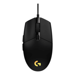 G203 Lightsync, RGB LED, 8000 dpi, Wired USB, Black, Laser Gaming Mouse