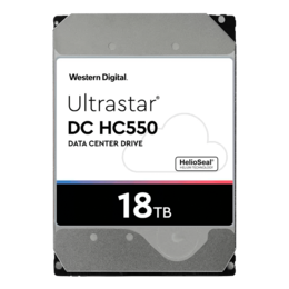 18TB Ultrastar® DC HC550 WUH721818ALE6L4, 7200 RPM, SATA 6Gb/s, 512e/4Kn, 512MB cache, Non-SED, 3.5&quot; HDD