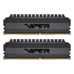 64GB Kit (2 x 32GB) Viper 4 Blackout DDR4 3200MHz, CL16, Black, DIMM Memory