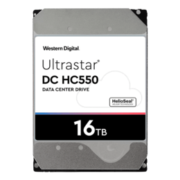 16TB Ultrastar® DC HC550 WUH721816AL5204, 7200 RPM, SAS 12Gb/s, 512e/4Kn, 512MB cache, Non-SED, 3.5&quot; HDD