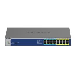 16-Port Gigabit Ethernet High-Power PoE+ Unmanaged Switch with 8-Ports PoE++ (380W)