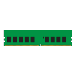 16GB KSM26ED8/16HD Dual-Rank, DDR4 2666MHz, CL19, ECC Unbuffered Memory