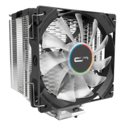 H7 Quad Lumi, 145mm Height, 160W TDP, Copper/Nickel CPU Cooler