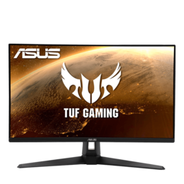 TUF Gaming VG27AQ1A 27&quot;, 2K WQHD 2560 x 1440 IPS LED, 1ms, 170Hz, G-SYNC® Compatible / FreeSync™ Premium, Black, HDR10 LCD Gaming Monitor