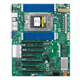 H12SSL-I, AMD SoC, SP3, DDR4-3200 2TB 3DS LRDIMM / 8, SATA DOM / 2, VGA, M.2 / 2, USB 3.0 / 4, GbLAN / 2, ATX Retail