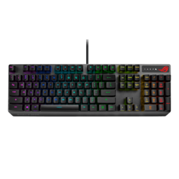 ROG Strix Scope RX, RGB LED, RX RED, Wired USB, Black, Mechanical Gaming Keyboard