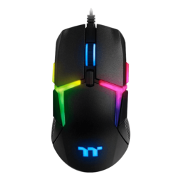 Level 20 RGB GMO-LVT-WDOOBK-01, RGB LED, 16000dpi, Wired USB, Black, Optical Gaming Mouse