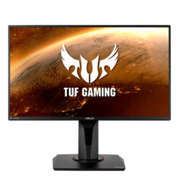 TUF GAMING VG259QR 24.5&quot;, FHD 1920 x 1080 IPS LED, 1ms, 165Hz, G-SYNC® Compatible, Black LCD Monitor