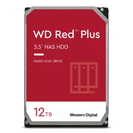 12TB Red™ Plus WD120EFBX, 7200 RPM, SATA 6Gb/s, 256MB cache, 3.5&quot; HDD