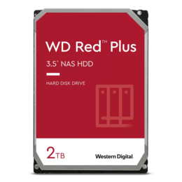 2TB Red™ Plus WD20EFZX, 5400 RPM, SATA 6Gb/s, 128MB cache, 3.5&quot; HDD