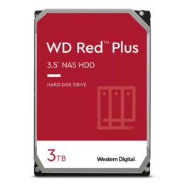 3TB Red™ Plus WD30EFZX, 5400 RPM, SATA 6Gb/s, 128MB cache, 3.5&quot; HDD