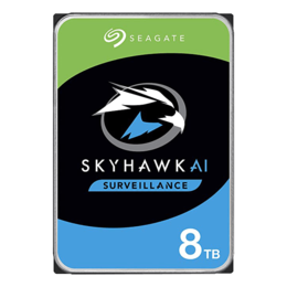 8TB SkyHawk AI ST8000VE001, 7200 RPM, SATA 6Gb/s, 512e, 256MB cache, 3.5-Inch HDD