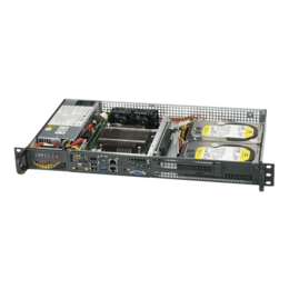 Supermicro SuperServer 5019C-FL, Intel® Xeon® E-2200/E-2100, SATA, 1U Rackmount Server Computer