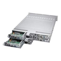 Supermicro SuperServer 6029TR-HTR Twin, Eight Xeon® Scalable Processors, SATA, 4-Node, 2U Rackmount Server Computer