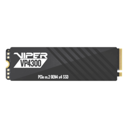 2TB Viper VP4300 w/ Heatsink 2280, 7400 / 6700 MB/s, PCIe 4.0 x4 NVMe, M.2 SSD