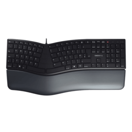 KC 4500 ERGO, Wired USB, Black, Ergonomic Keyboard