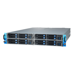 Tyan Transport CX TN73-B8037-X4S (B8037T73X4-200PE4HR), AMD EPYC™ 7002/7003 Series Processors, SATA/SAS/NVMe, 4-Node 2U Rackmount Server Computer