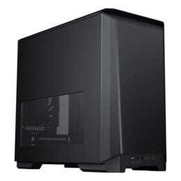 Eclipse P200A Performance w/ Window, No PSU, Mini-ITX, Black, Mini Tower Case