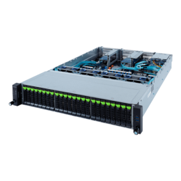 GIGABYTE R282-NO0, 3rd Generation Intel® Xeon® Scalable Processors, SATA/NVMe, 2U Rackmount Server Computer