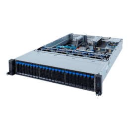 GIGABYTE R282-2O0, 3rd Generation Intel® Xeon® Scalable Processors, SATA/SAS, 2U Rackmount Server Computer