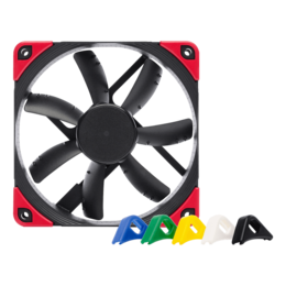 NF-S12A PWM chromax.black.swap 120mm, 1200 RPM, 63.3 CFM, 17.8 dBA, Cooling Fan