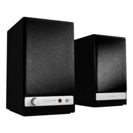 HD3-BLK, 2.0 (2 x 15W), w/ Bluetooth APTX-HD, Satin Black, Retail Speaker System