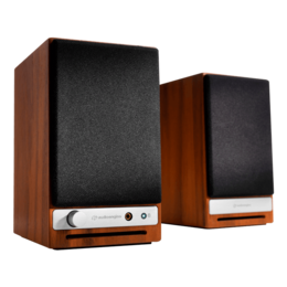 HD3-WAL, 2.0 (2 x 15W), w/ Bluetooth APTX-HD, Walnut, Retail Speaker System
