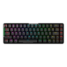 ROG Falchion, RGB LED, Cherry MX Blue, Wireless 2.4/Wired, Black, Mechanical Gaming Keyboard