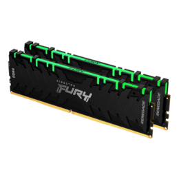 32GB (2 x 16GB) FURY Renegade DDR4 3200MHz, CL16, Black, RGB LED, DIMM Memory