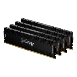 32GB (4 x 8GB) FURY Renegade DDR4 3200MHz, CL16, Black, DIMM Memory