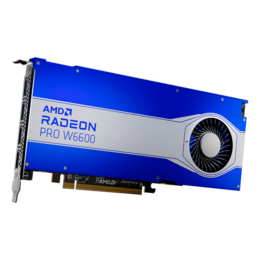 Radeon™ Pro W6600, 8GB GDDR6, Graphics Card