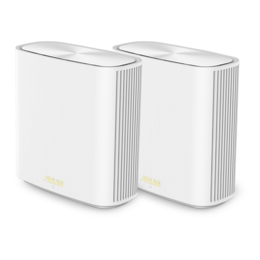 ZenWiFi XD6 White (W-2-PK), IEEE 802.11ax, Dual-Band 2.4 / 5GHz, 574 / 4804 Mbps, 3xRJ45, WiFi Mesh System