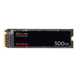 500GB Extreme PRO 2280, 3400 / 2500 MB/s, 3D NAND, PCIe 3.0 x4 NVMe, M.2 SSD