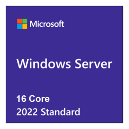 Microsoft Windows Server 2022 Standard Additional License - 16 Core - POS Initial Purchase (no media, no key)
