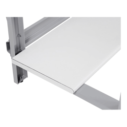 Bottom Shelves Cleanroom Laminated. (18 x 70 in) Dark Grey Laminate