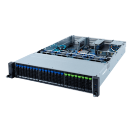 GIGABYTE R282-N81, 3rd Generation Intel® Xeon® Scalable Processors, SATA/SAS/NVMe, 2U Rackmount Server Computer